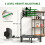 40" Foldable Mini Fitness Trampoline, with Adjustable Foam Handle, Green 6