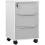 Three-Drawer Locking Filing Cabinet - Grey/White 1