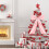 Christmas Big Bow Decoration 24x36 Inch Tree Topper 5