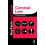 Criminal Law by Jacqueline Martin Paperback Book 1