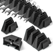 Magnetic Wrench Organizer Set Black 48 Pieces