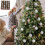 Christmas Ball Set Silver Plastic 12 PCS 6