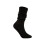 Men's Wool Thermal Socks Black Medium High Tube One Size 3
