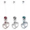 Women's Flexible Pregnancy Belly Ring for Navel Piercing 1