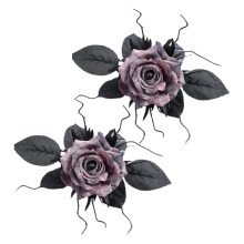 Retro Flower Curtain Tiebacks Decorative Drapery Holdbacks