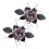 Retro Flower Curtain Tiebacks Decorative Drapery Holdbacks 1