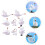 Swan Figurine Miniature Statue Wedding Decoration 5