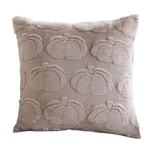 Halloween Throw Pillow Cover Pumpkin Pattern 18x18 Inch 1