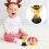 Plastic Trophy Cup Golden 20 pcs 1
