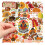 Thanksgiving Stickers Fall Decor 50 Pcs 1