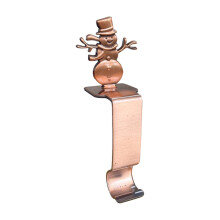 DAMAI Christmas Stocking Holders Bronze Metal Hooks for