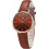 Women's Minimalist Dress Watch with Leather Strap 2