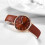 Women's Minimalist Dress Watch with Leather Strap 7