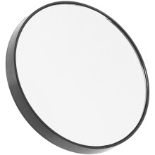 Raindrops Compact Makeup Mirror 8.8 cm Round 10X Black