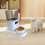 Feeder Stand for Automatic Dog Feeders White 7