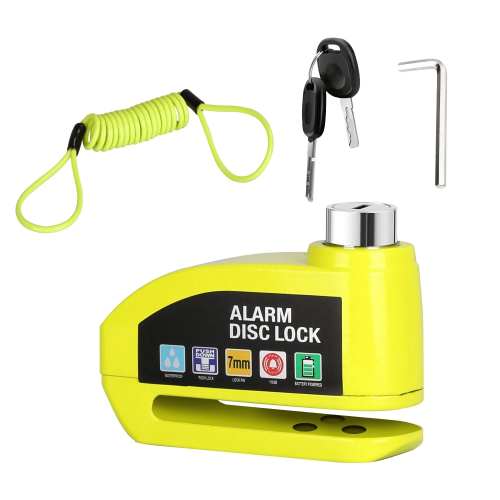 Motorcycle Disc Brake Lock with 110dB Alarm 1