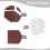 Sanding Paper Flocking 10 pcs 60-1000 Grit 110x100 mm 2