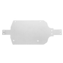 RC Car Upgrade Stainless Steel Chassis Armor for MJX 1/14 Short Card 14211 RC Car Accessories