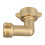 Brass Water Hose Elbow Connector 90 Degree 6