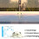 Silicone Bathtub Overflow Drain Cover Blue 7
