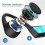 Bone Conduction Headphones Type-C Fast Charging 12h Battery 6