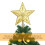 Glitter Star Tree Topper Multi-Color 1 Piece 5