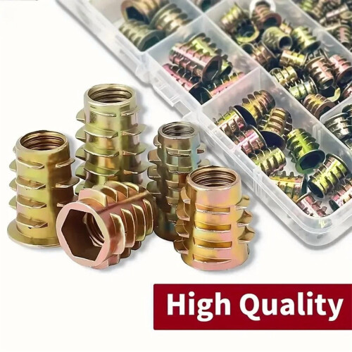 Threaded Inserts Nuts Kit M4 M5 M6 M8 230PCS