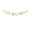 Bride to Bee Banner Gold Glitter Bee Theme Wedding Decor 1