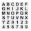 Letter Stencils 36 pcs 3 inch reusable for DIY crafts 1