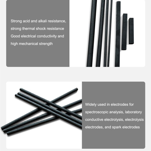 Graphite Rod Electrode 99.9% Pure 8355mm 1