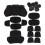 Bike Motorcycle Padding Foam Insert Replacement Pads 6