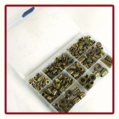 Threaded Inserts Nuts Kit M4 M5 M6 M8 230PCS 2