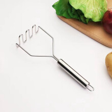 Stainless Steel Masher for Potatoes Garlic Ginger Fruits
