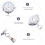 Quartz Pocket Watch Keyring Pendant 1 pc 6
