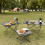 Portable Folding Table Durable Scratch-Resistant Large 2