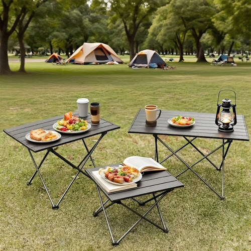 Portable Folding Table Durable Scratch-Resistant Large 1