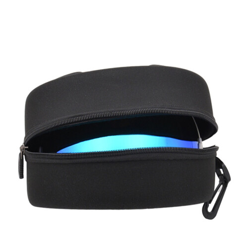 Black Ski Goggle Case Shockproof EVA Shell 1 Pack 1