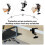 Metal Desk Clamp Microphone Bracket Base 2 pcs 8