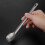 Stainless Steel Camping Spoon Outdoor Tableware Long Handle 6