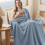Extra Large Soft Warm Textured Plush Throw Blanket 4