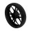Golf Trolley Wheel Black Lightweight Compact 1pc 2