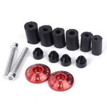 Bike Handlebar End Grips Aluminum Alloy 1 Pair