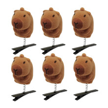 Xinwanna Cartoon Animal Hair Clips 6 pcs