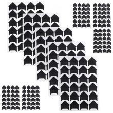 Photo Corners Black Scrapbook 240 Pieces