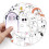 Halloween Ghost Stickers Vinyl Waterproof 50 Pcs 5