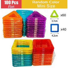 Triani Magnetic Building Blocks 100 pcs Multicolor
