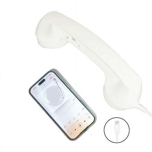 Retro Phone Handset Bluetooth Adapter for Landline