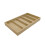 Glasses Display Tray Khaki Linen MDF 5-Grid 5