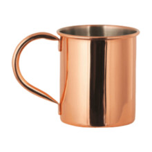 Food Grade Copper Moscow Mule Mugs Handcrafted 2 pcs
