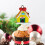 Christmas Cake Topper Reusable Bright Color Ornament 6